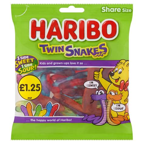 Haribo Twin Snakes 140g | BB Foodservice