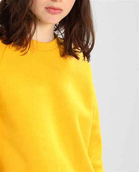 Women Yellow Sweatshirt Wholesale Manufacturer & Exporters Textile ...