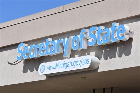 Michigan Secretary Of State Opening Next Week – Appointment Only