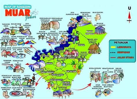 Muar Food, Travel & Tourism | Tourism, Travel and tourism, Tourist map