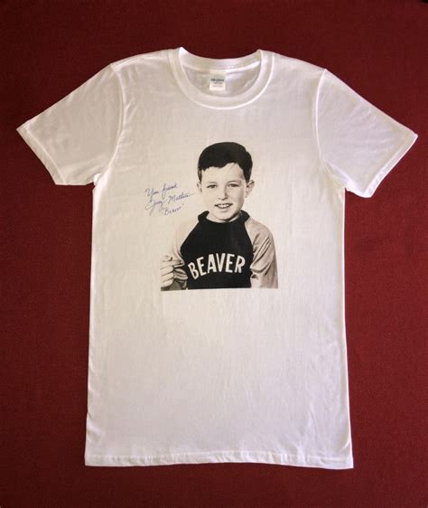 Leave it to Beaver Vintage T-shirt – Jerry Mathers Beaver Merch