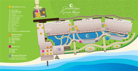 Generations Riviera Maya Map (2023 -2021) | TravelTips.org