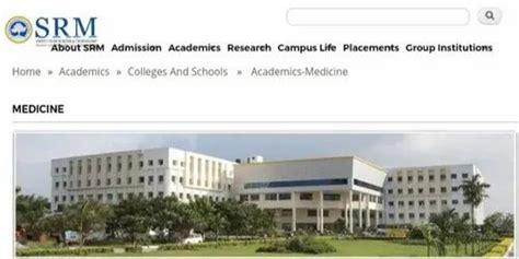 SRM Medical College Chennai Admission /Cutoff/ Fees Structure /Seat ...