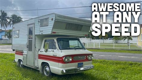 There's A Gorgeous Corvair Pickup For Sale And It Comes With A Sweet Camper - The Autopian