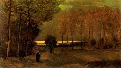 Autumn Landscape at Dusk, 1885 - Vincent van Gogh - WikiArt.org