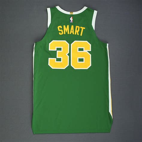 Marcus Smart - Boston Celtics - Christmas Day' 18 - Game-Worn Earned City Edition Jersey | NBA ...