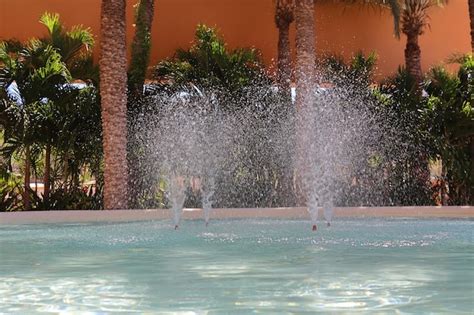 Premium Photo | Fountain in a park