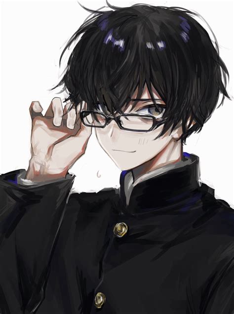 Black Haired Anime Boy Aesthetic Check out our anime boy selection for ...