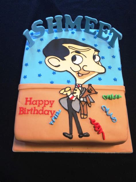 Mr. Bean Birthday Cake - CakeCentral.com