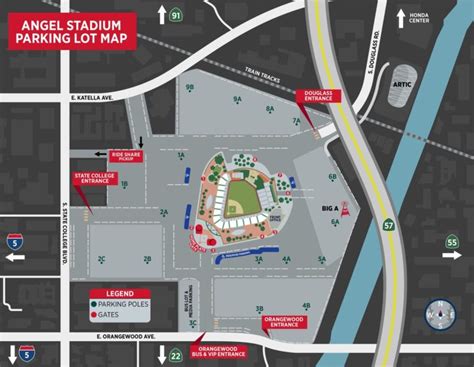 Angel Stadium Seating Chart, Parking Map, Tickets Price 2022