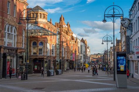 LEEDS, UK -JUNE 2, 2019: Leeds` City Center, United Kingdom Editorial ...