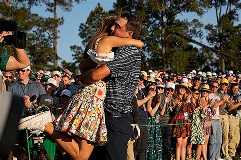 Scottie Scheffler Kisses Wife Meredith While Celebrating Masters Win: Photos - I Know All News