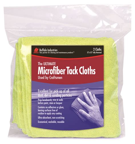 Ultimate Microfiber Tack Cloths | Buffalo Industries LLC