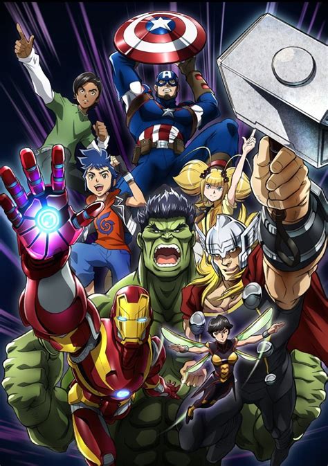 Marvel Announces Future Avengers TV Anime, Manga For Japan