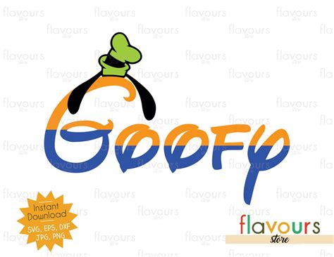 Goofy - SVG Cut File – FlavoursStore