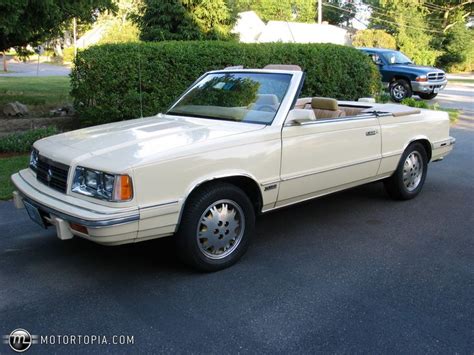 1986 Dodge 600 ES Turbo. | Chevrolet | Pinterest