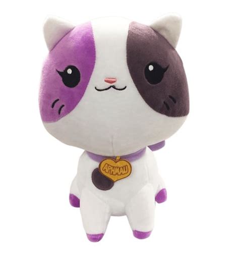 Plushy White/Purple T-Shirt Front | Kitty, Aphmau merch, Aphmau