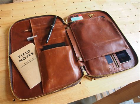 Leather Organizer Pattern – Leather Bag Pattern