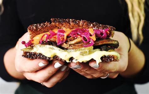 Vegan Mushroom Reuben Sandwich - Vegan Food & Living