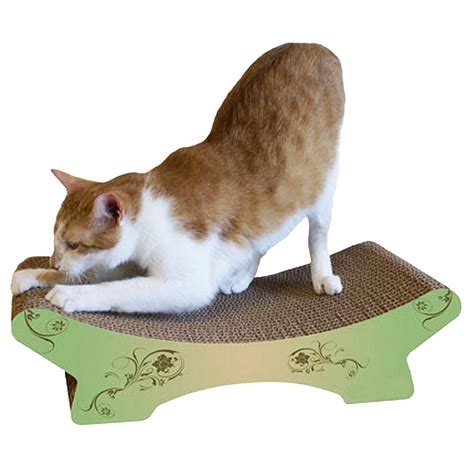 Unique Cardboard Cat Scratcher and Bed