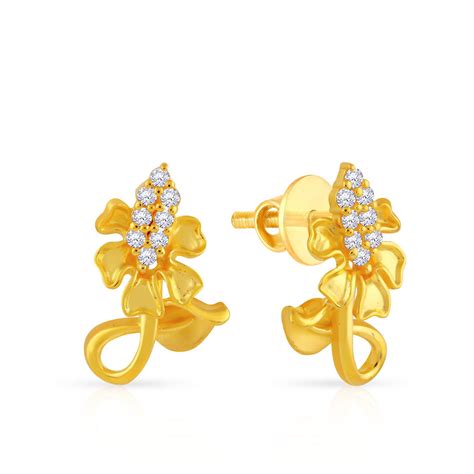 Buy Malabar Gold Earring NZE056 for Women Online | Malabar Gold & Diamonds