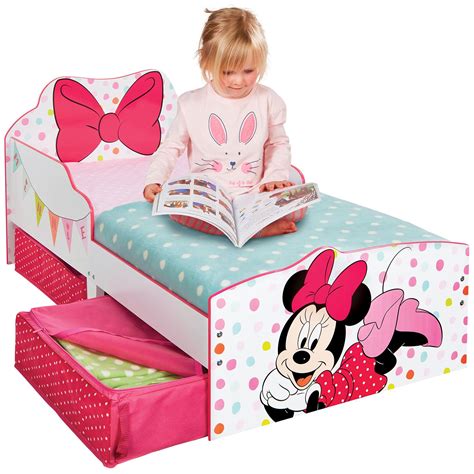 CHARACTER + DISNEY JUNIOR TODDLER BEDS WITH STORAGE + SHELF + MATTRESS OPTION | eBay