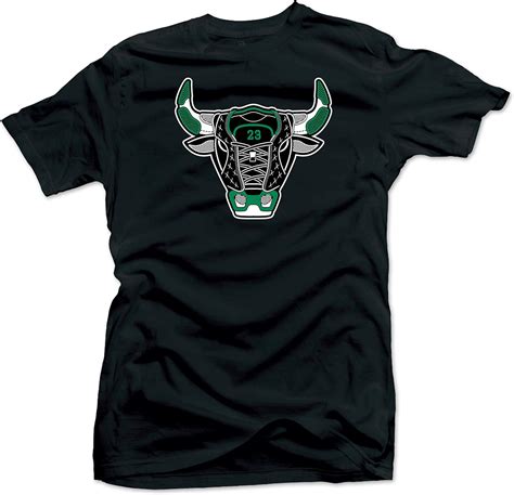 Jordan Retro 1 Pine Green 2020 Match Tees at Amazon Men’s Clothing store