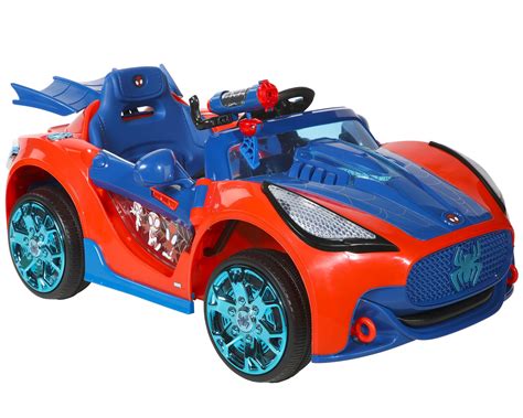 Spider-Man 6-Volt Super Car RIde-On for Children Ages 3+ Years ...