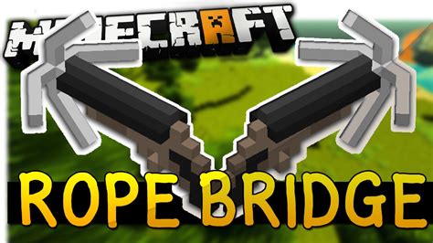 Rope Bridge Mod for Minecraft 1.16.5-1.15.2->1.12.2- Download with Forge - EMinecraft.net