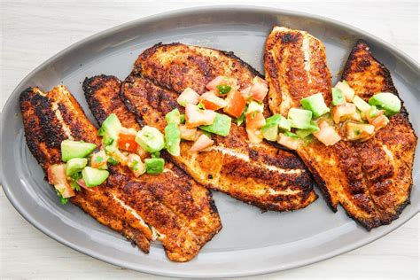 This Blackened Tilapia With Avocado Salsa Will Turn Anyone Into A Seafood Lover | Recipe ...