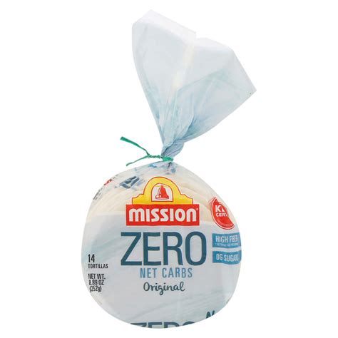 Save on Mission Zero Net Carbs Tortillas Original Soft Taco Size - 14 ...