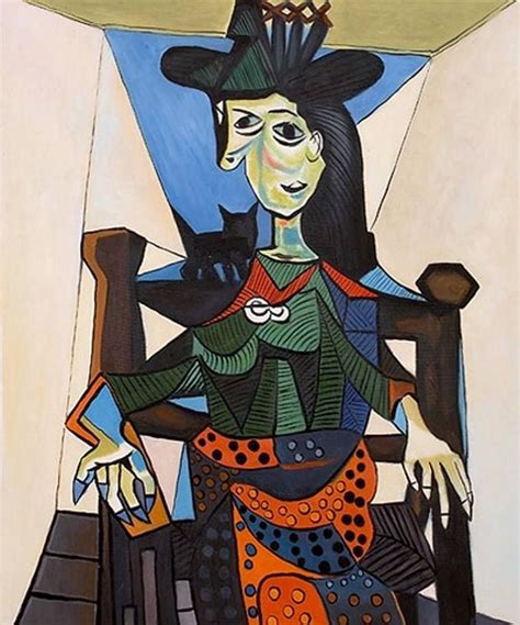 Pablo Picasso - Dora Maar au Chat (Dora Maar with Cat), 1941 #arte #art ...