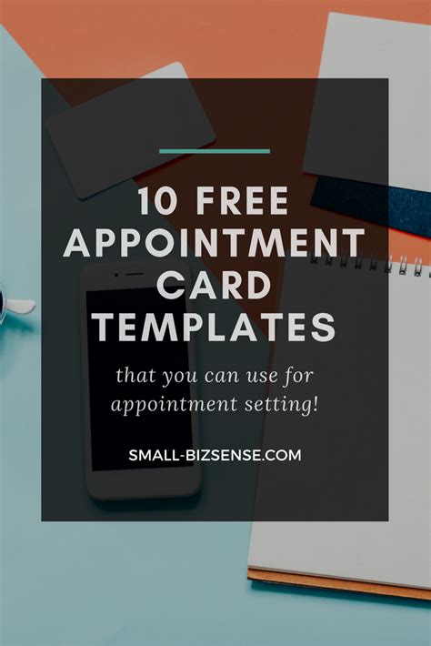 Appointment Card Template: 10 Free Resources for Small Business |Small Business Sense