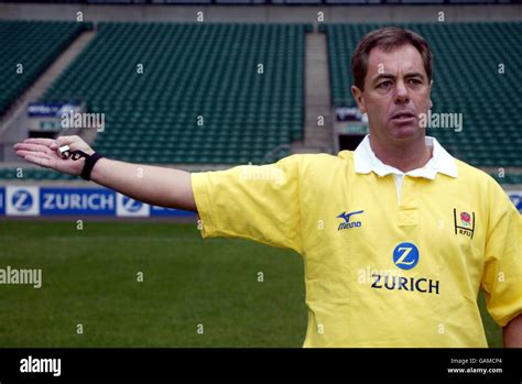 Rugby Union - Referee Signals Stock Photo - Alamy