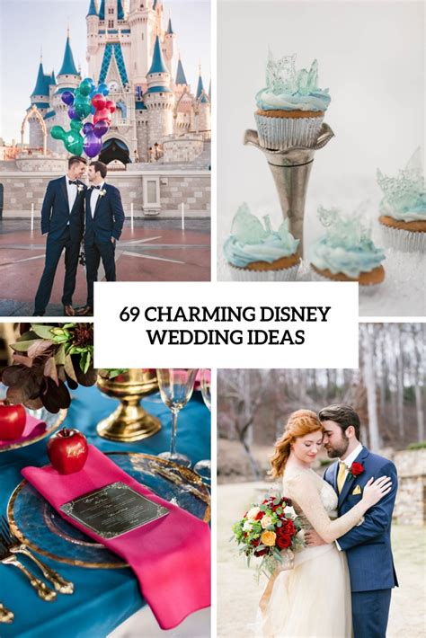 69 Charming Disney Wedding Ideas - Weddingomania