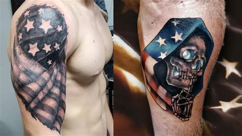 Details 75+ american flag forearm tattoos - esthdonghoadian