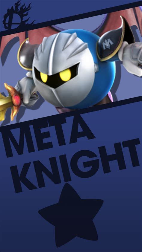 Meta Knight Smash Bros. Phone Wallpaper by MrThatKidAlex24 on DeviantArt