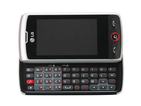 LG Calisto Black unlocked GSM slider phone with full QWERTY keyboard (GW520) - Newegg.com