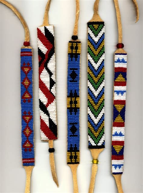 Free Native American Seed Bead Patterns, Iroquois Beadwork, Strip ...