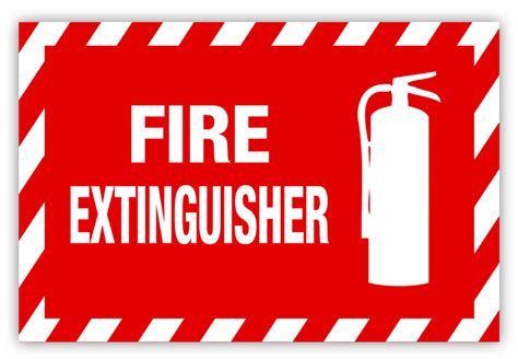 Fire Extinguisher Label | Creative Safety Supply