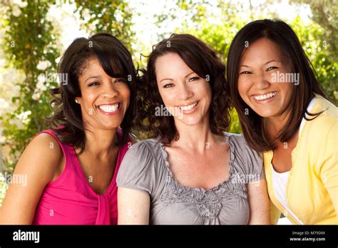 Diverse group of friends Stock Photo - Alamy