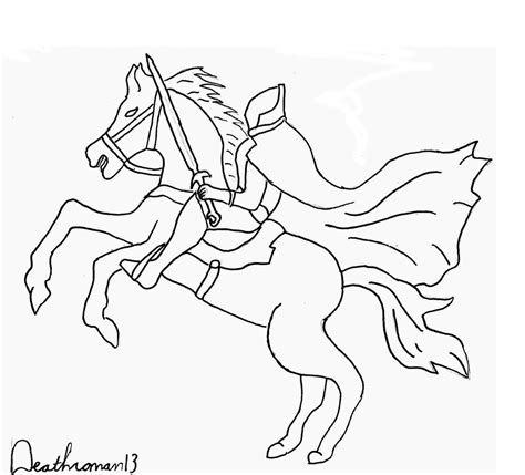 Headless Horseman Drawing at GetDrawings | Free download