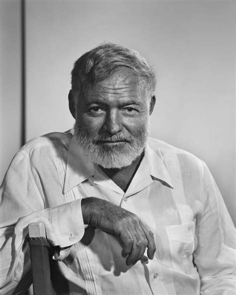 Ernest Hemingway – Yousuf Karsh