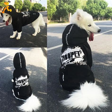 New Fashion Pet Large Dogs Clothes Warm Leisure Style Autumn Winter ...