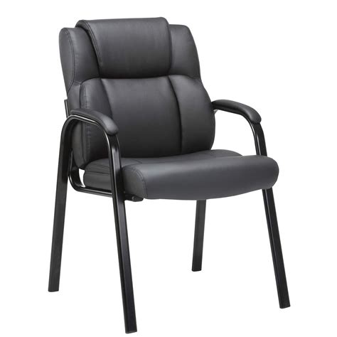 Waiting Room Chair Heavy Duty Black Plastic Office Guest Chair Office Chair Business ...