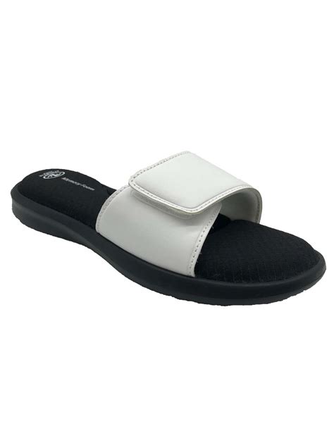 Athletic Works Women's Slide Sandals - Walmart.com