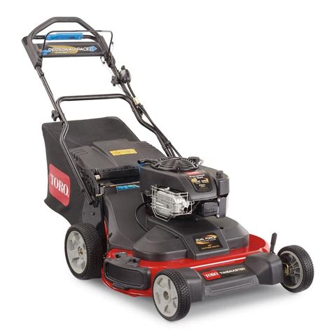 Toro TimeMaster 30 in. Briggs & Stratton Electric Start Walk-Behind Gas Self-Propelled Mower ...