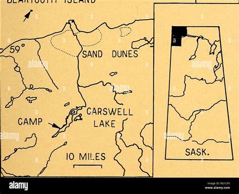 Lake Athabasca Map