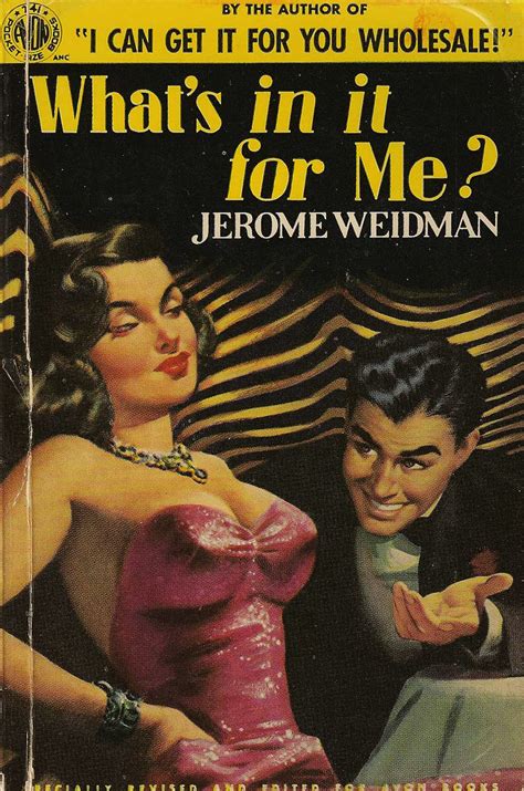 Avon Books 241 - Jerome Weidman - What's in It for Me? | Flickr