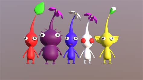 Pikmin - 3D model by CuaxiloaSP (@hectorcuaxiloaSP) [4ad4215] - Sketchfab